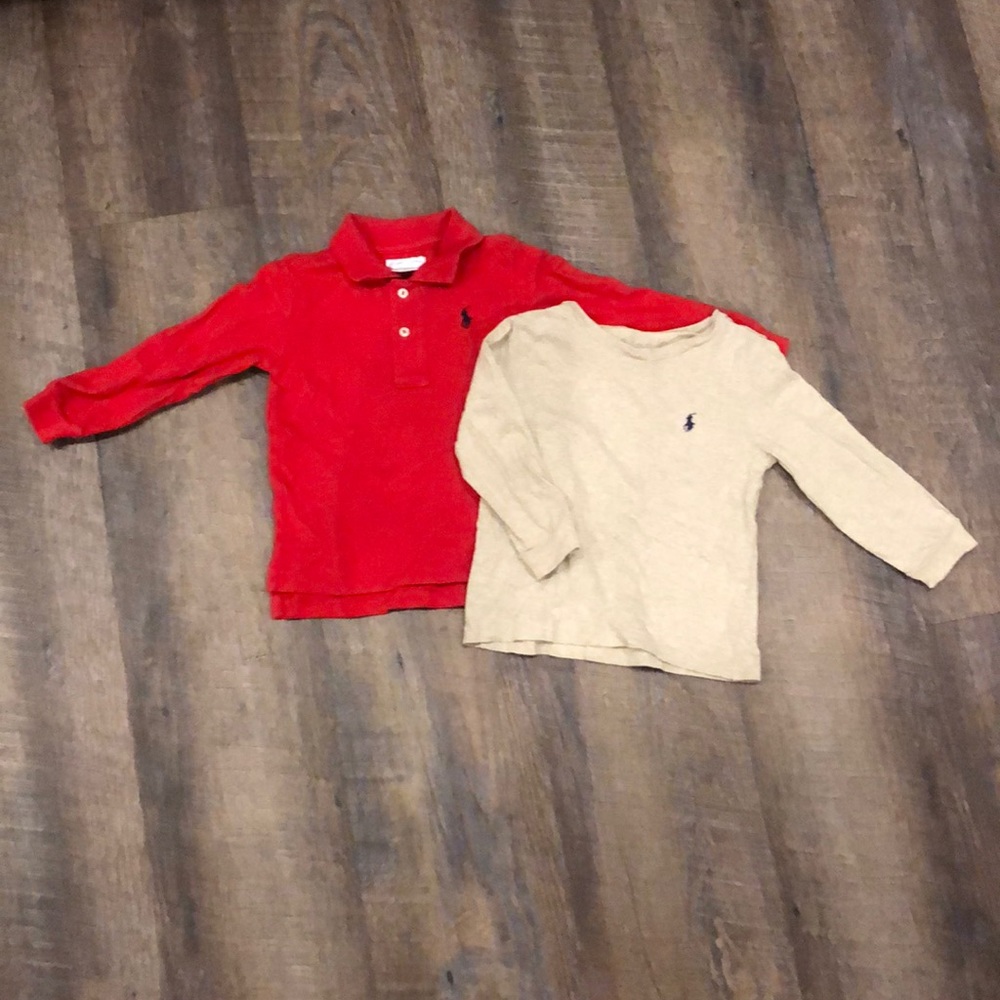 Ralph Lauren Polo - Shirts - Set of 2 - 18M